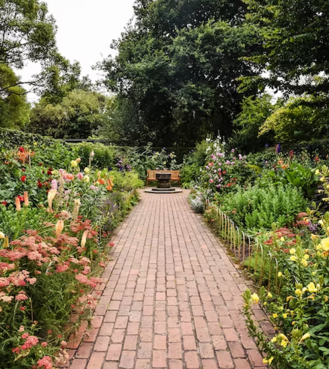 Garden landscaping